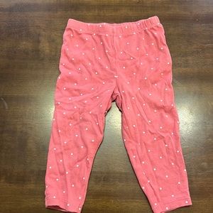 Carters 18 month pink pants.